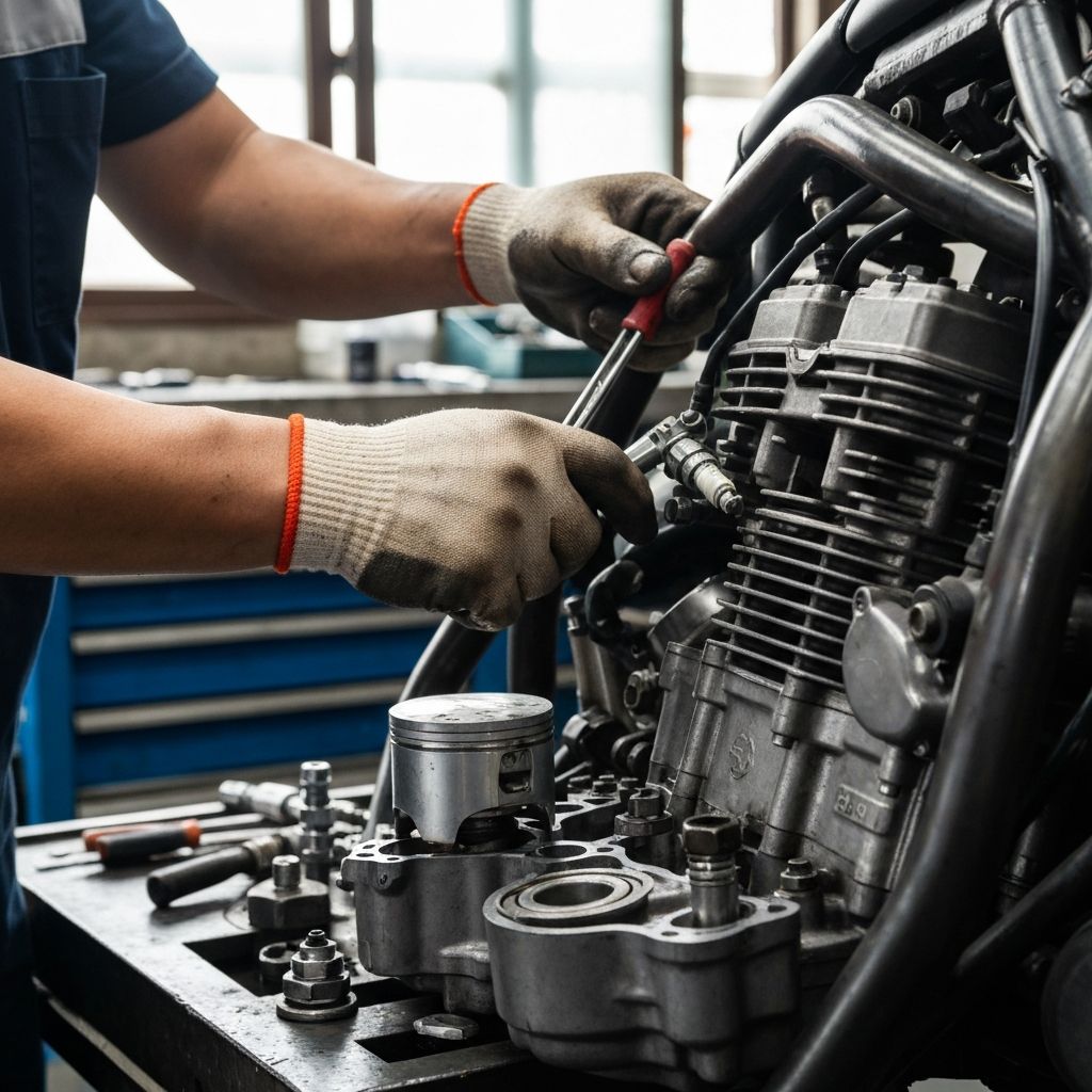 엔진 수리