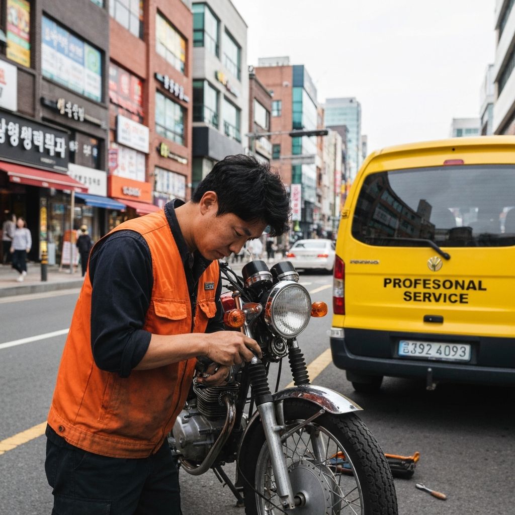 명일바이크 방문 수리 서비스